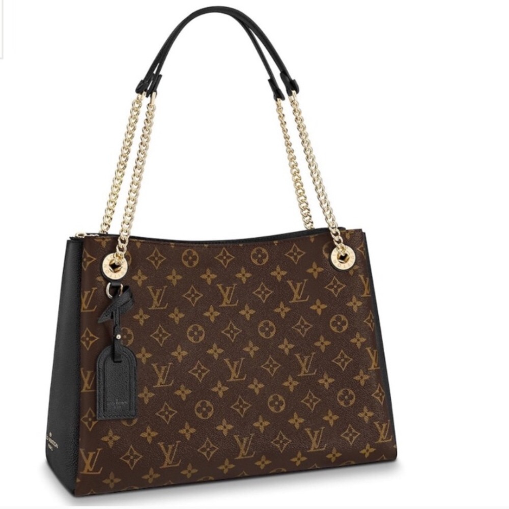 Louis Vuitton Surene MM Monogram Bag - Black